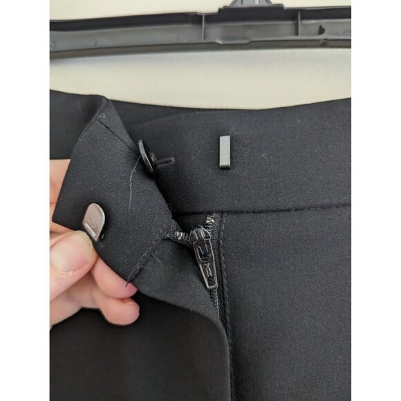 Lafayette 148 New York Black Wool Dress Pants Size 6 - Picture 4 of 6